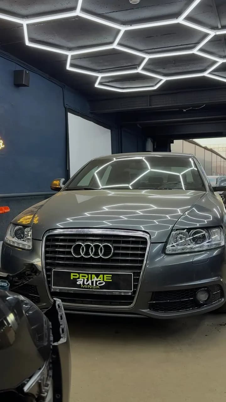 Audi A6 C6: установили bi-led модули
