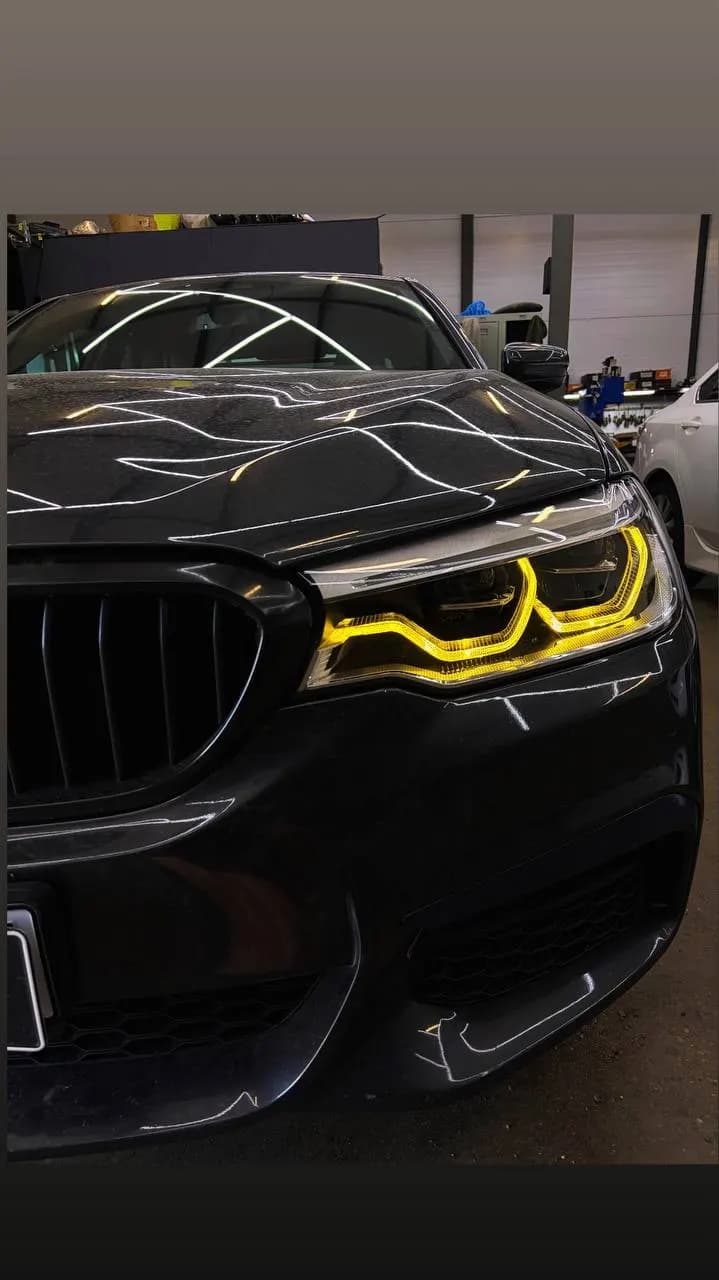 BMW G20: пересветили дхо в лимонный цвет