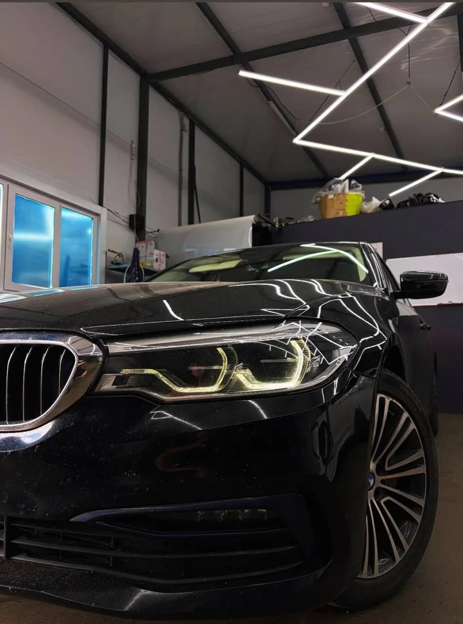 BMW G30: отремонтировали дхо