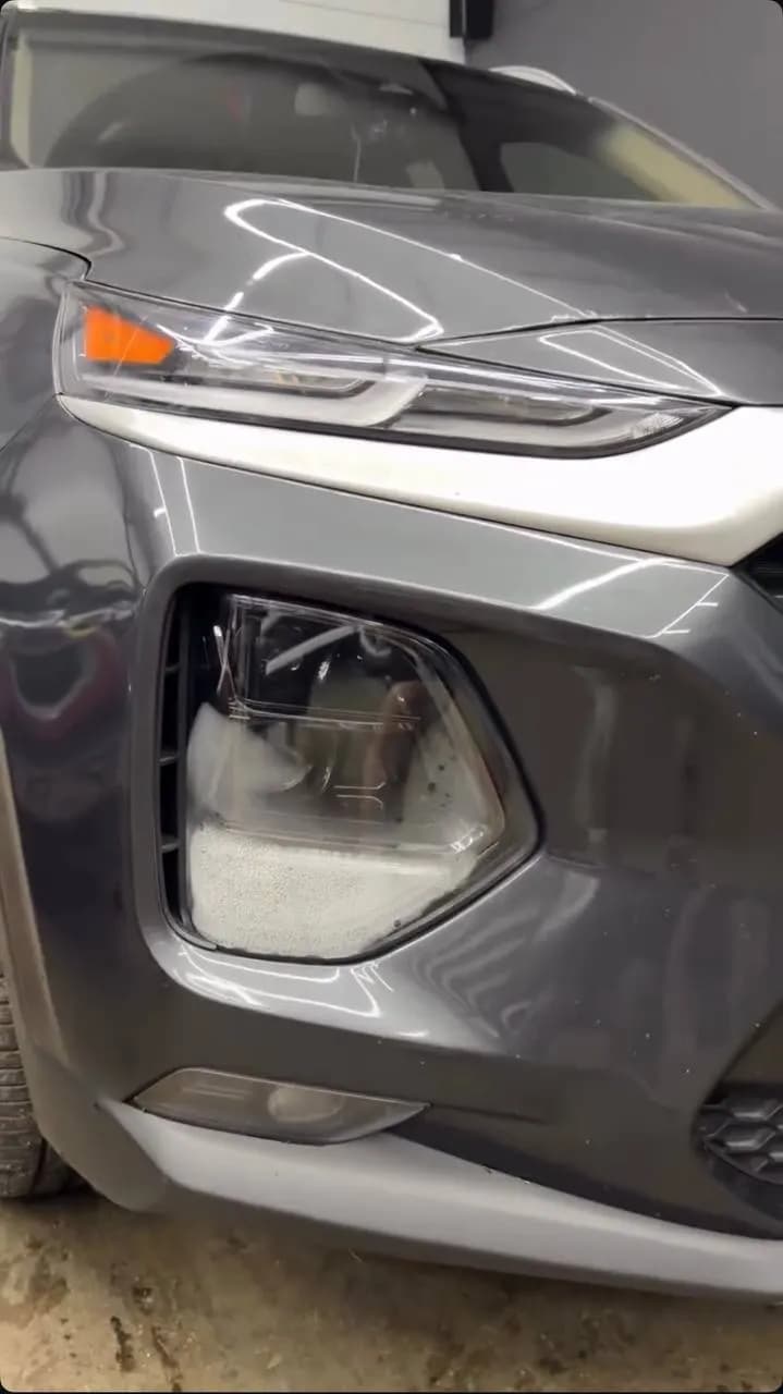 Hyundai Tucson: устранили запотевание фары